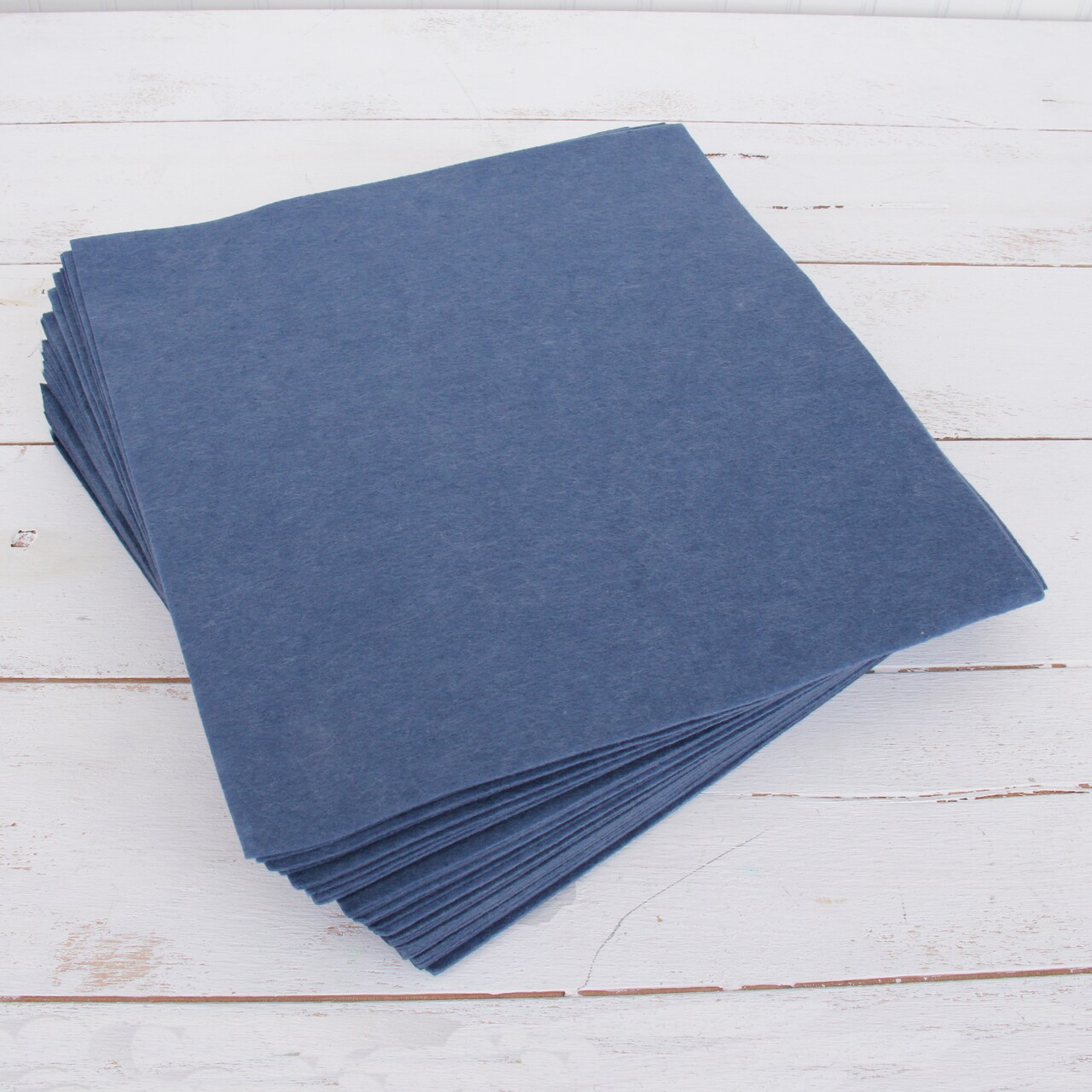 Threadart Premium Felt Sheets - 10 Pack & 50 Pack - 12" x 12" | Soft Wool-Like Feel | 1.2mm Thick for DIY Crafts, Sewing, Crafting Projects | Compatible with Cricut Maker